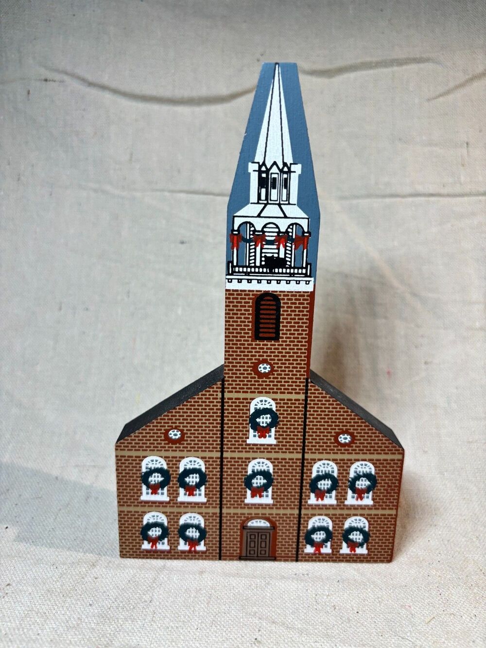 The Cats Meow Village Old South Meeting House Boston Mass Christmas Series 1989
